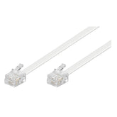 ATC Τηλεφωνική Προέκταση 6P4C 30m Λευκό